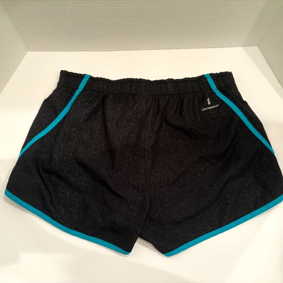 New Balance Shorts, Size S, Women's, Black and Teal, Geometric pattern - Picture 7 of 8